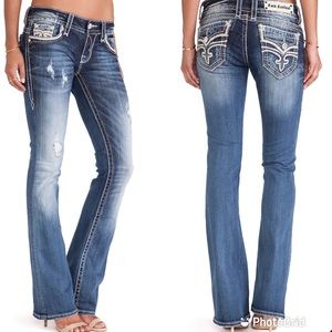 Rock Revival Luz B5 Boot Jeans Blue Size 30